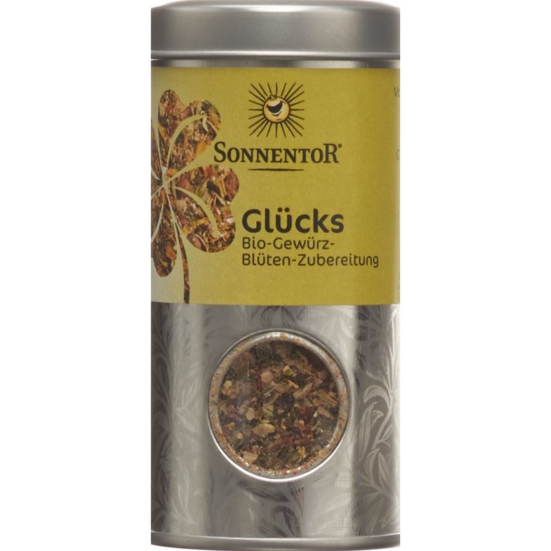 SONNENTOR Glücks Gewürz Blüten Streudose 28 g