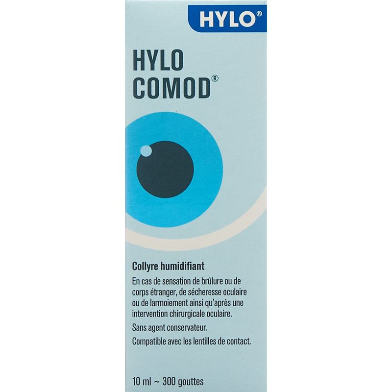 HYLO COMOD Gtt Opht Fl 10 ml