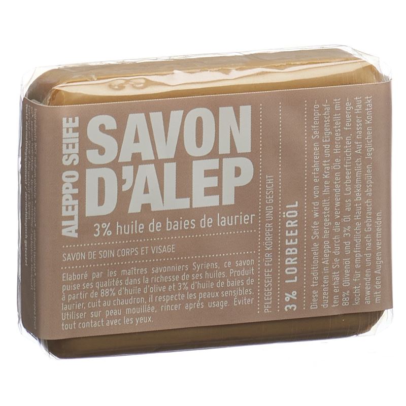 BIONATURIS ALEPPO Seife 3 % 100 g