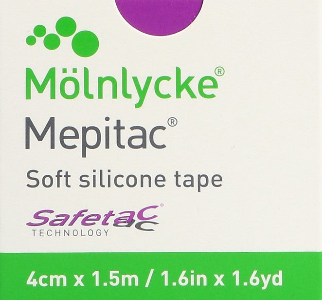MEPITAC SAFETAC Fixierverband 1.5mx4cm Silikon