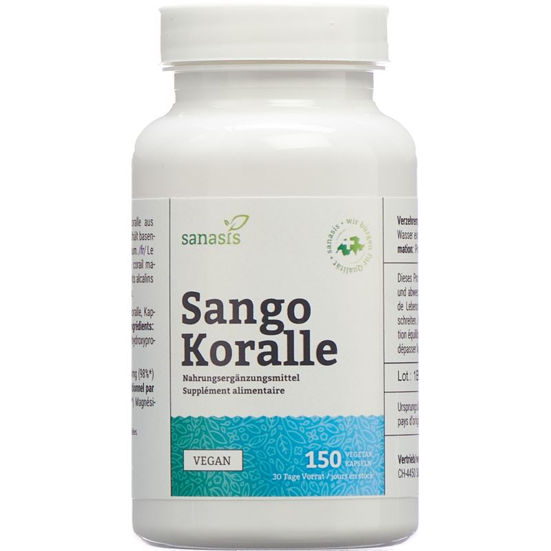 SANASIS Sango Korallen Kaps Ds 150 Stk