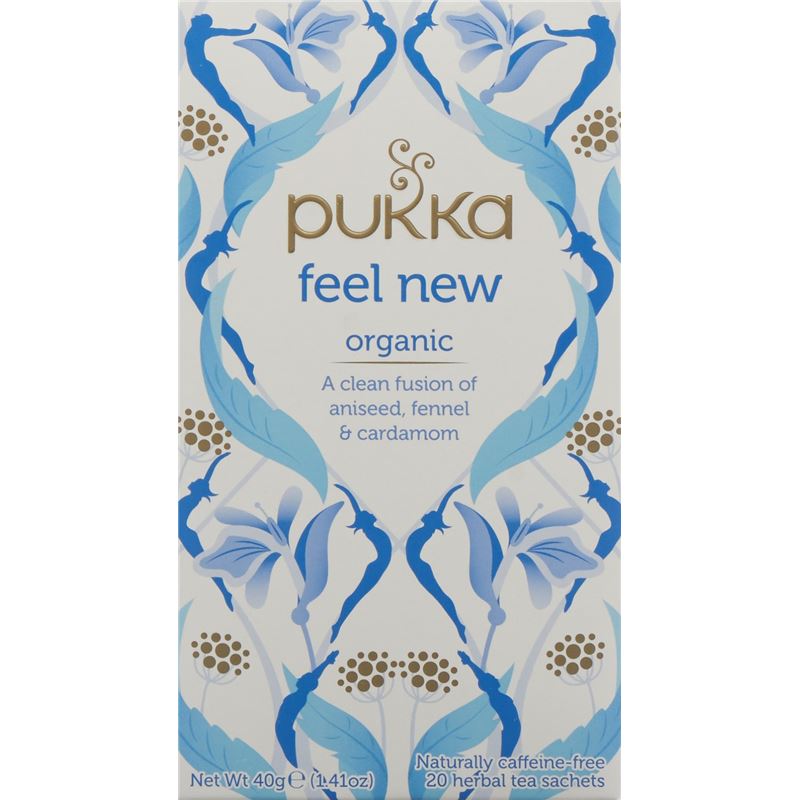 PUKKA Feel New Thé bio F Btl 20 Stk
