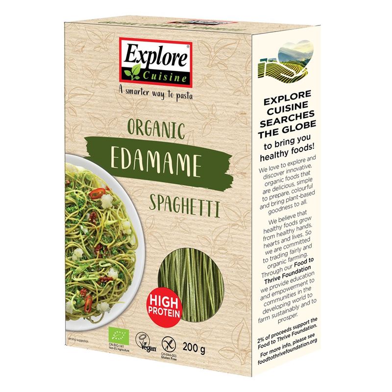 EXPLORE CUISINE Spaghetti Edamamebohnen Bio 200 g