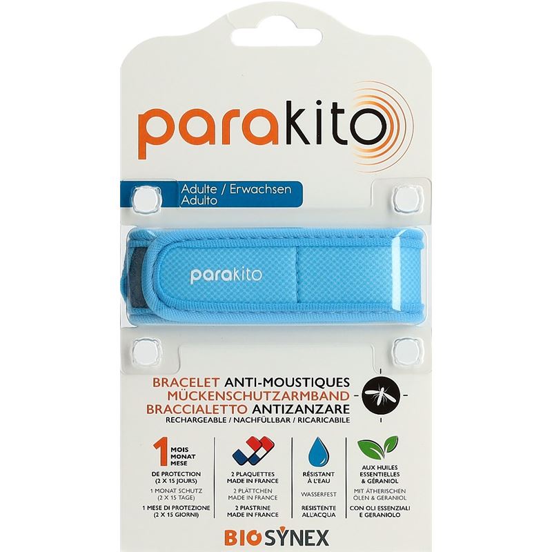PARAKITO Armband Erwachsene blau