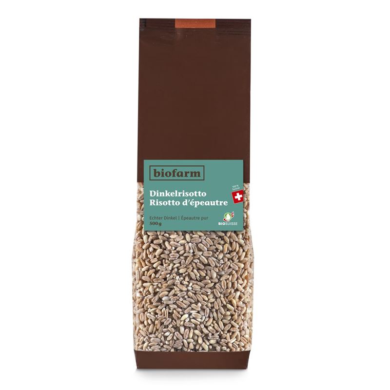 BIOFARM Buonfarro Dinkelrisotto CH Knospe 500 g