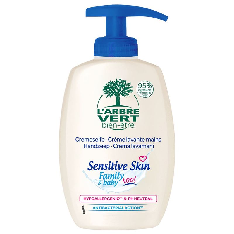 L'ARBRE VERT Öko Handseife flüss Sensitive 300 ml