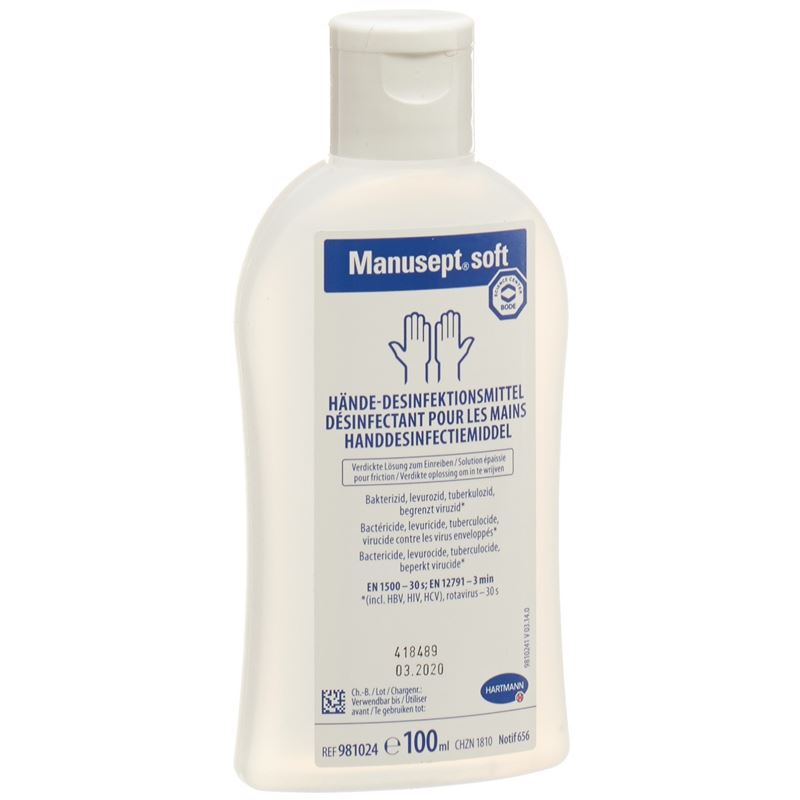 MANUSEPT soft Händedesinfektion Fl 100 ml