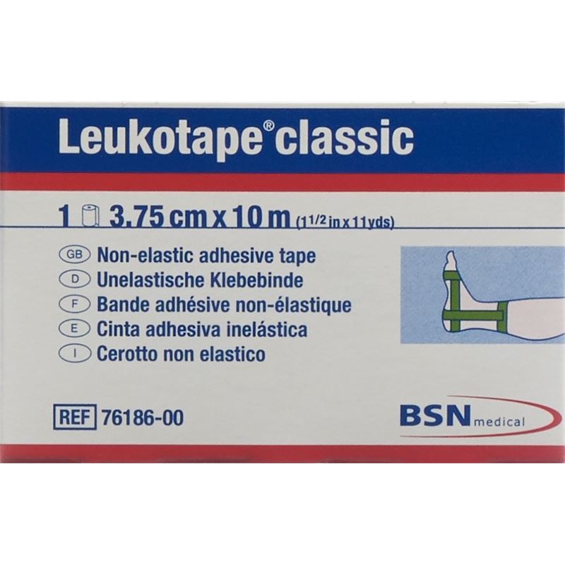 LEUKOTAPE classic Pflasterband 10mx3.75cm grün