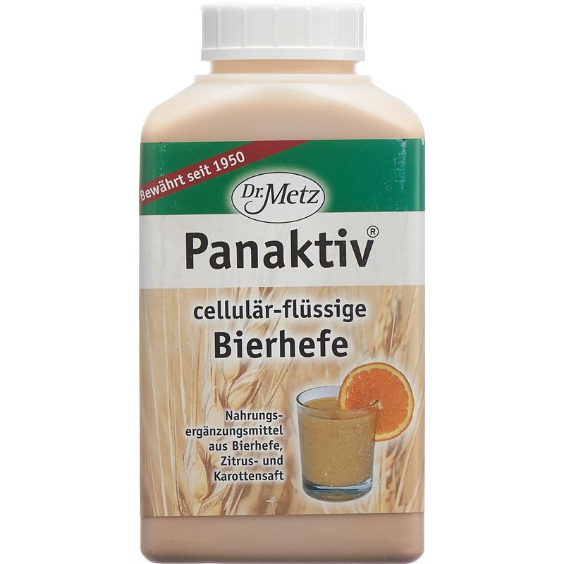 DR. METZ Panaktiv Bierhefe liq Fl 500 ml