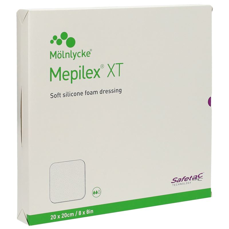 MEPILEX Safetac XT 20x20cm steril 5 Stk