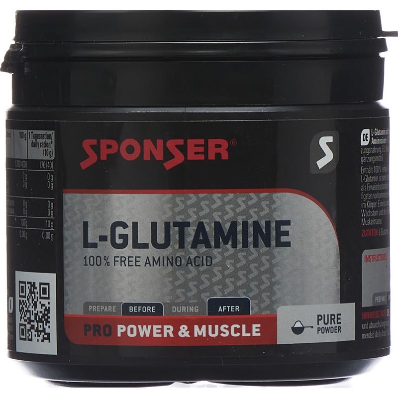 SPONSER L Glutamin 100% Pure Neutral Ds 350 g