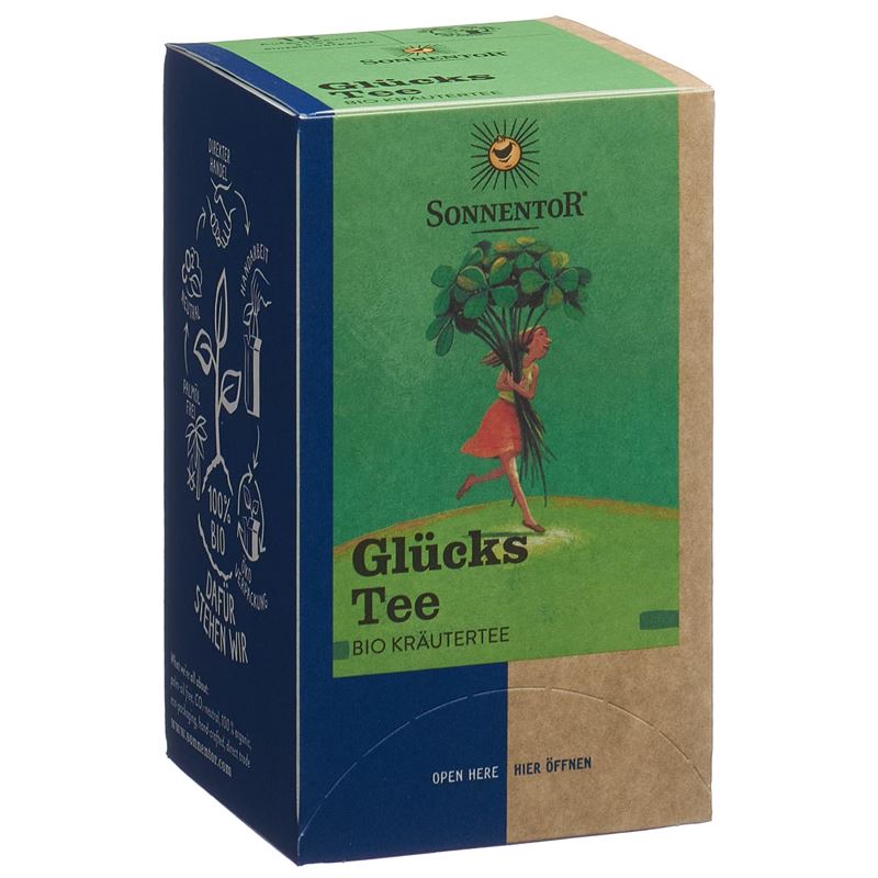 SONNENTOR Glückstee Doppelkammer 18 x 1.5 g