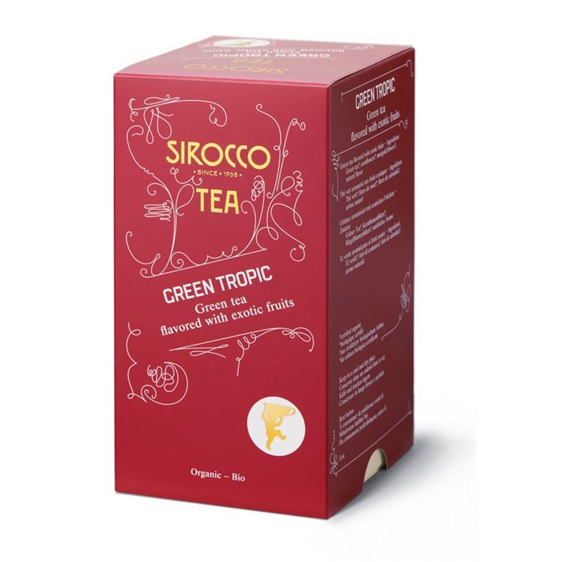 SIROCCO Teebeutel Green Tropic 20 Stk