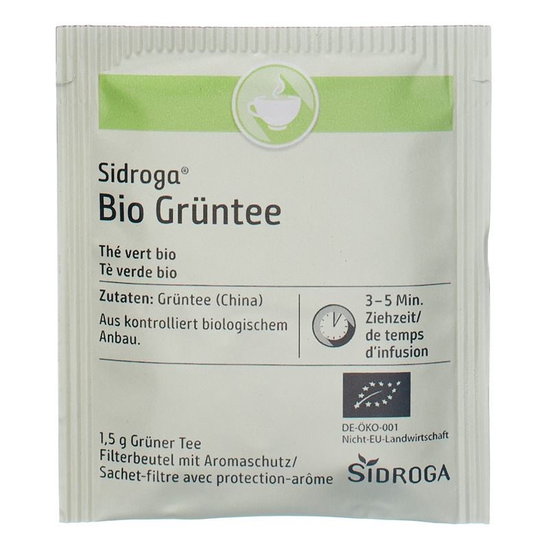 SIDROGA Bio Grüntee Btl 20 Stk