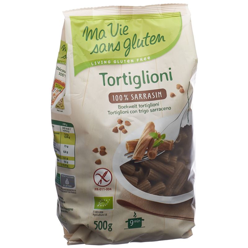 MA VIE S GLUT Tortiglioni 100% Buchweizen 500 g