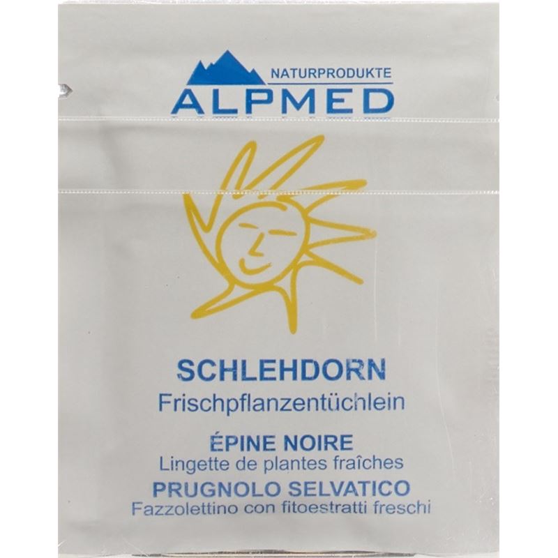 ALPMED Frischpflanzentüchlein Schlehdorn 13 Stk