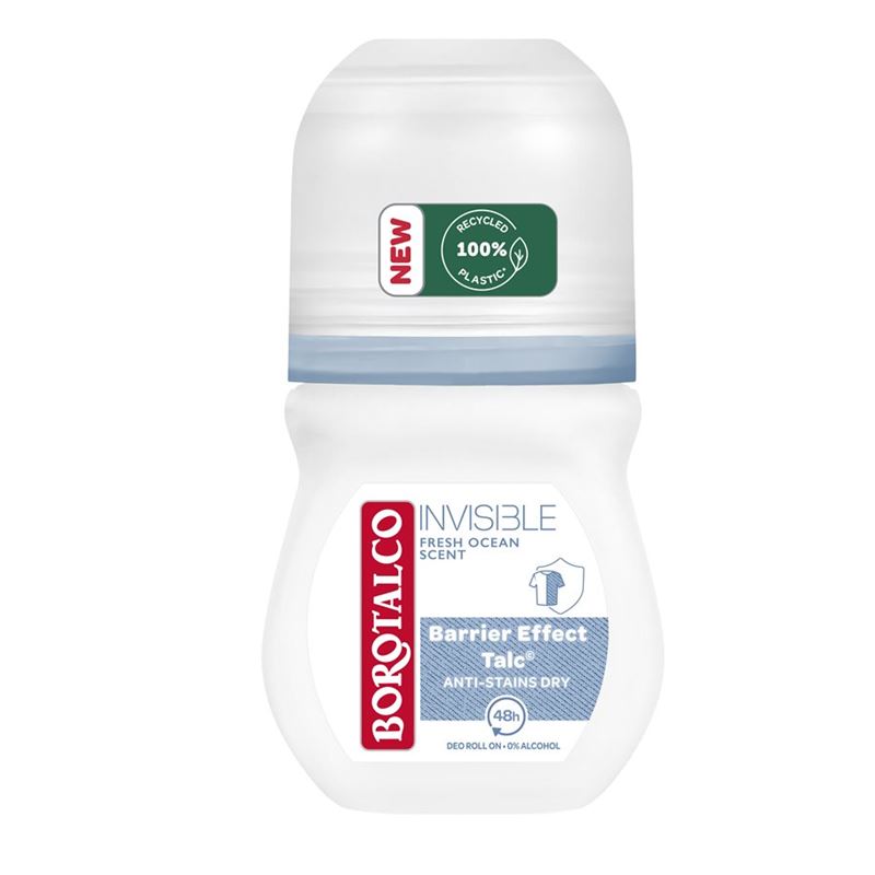 BOROTALCO Deo Invisible Fresh Roll on 50 ml