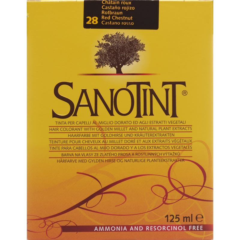SANOTINT Haarfarbe 28 rotbraun