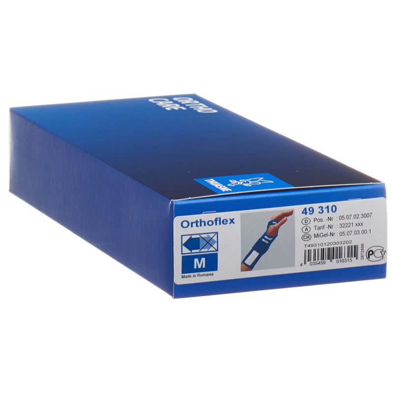 THUASNE Orthoflex Handgelenkband L 21cm links weis