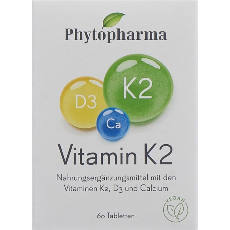 PHYTOPHARMA Vitamin K2 Tabl Ds 60 Stk