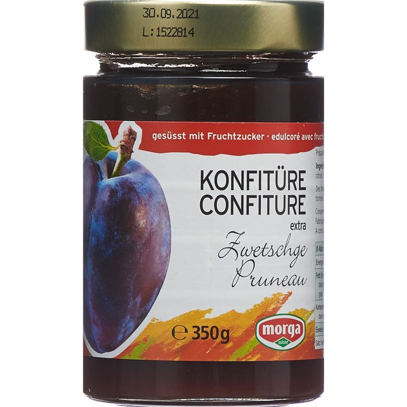 MORGA Konfitüre Zwetschgen Fruchtz 350 g