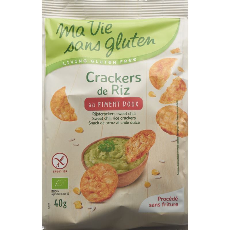 MA VIE S GLUT Reis Cräcker Sweet Chilli 40 g