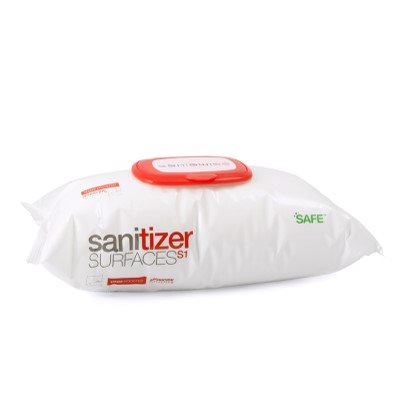 SANISWISS Sanitizer Surfaces S1 Wipes 100 Stk
