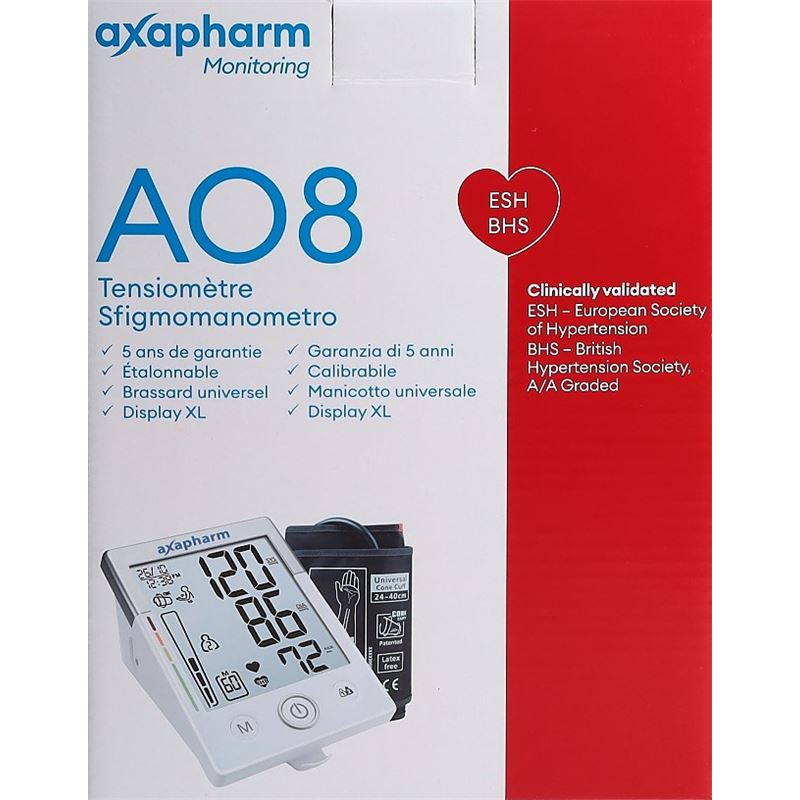 AXAPHARM AO8 Blutdruckmessgerät Oberarm