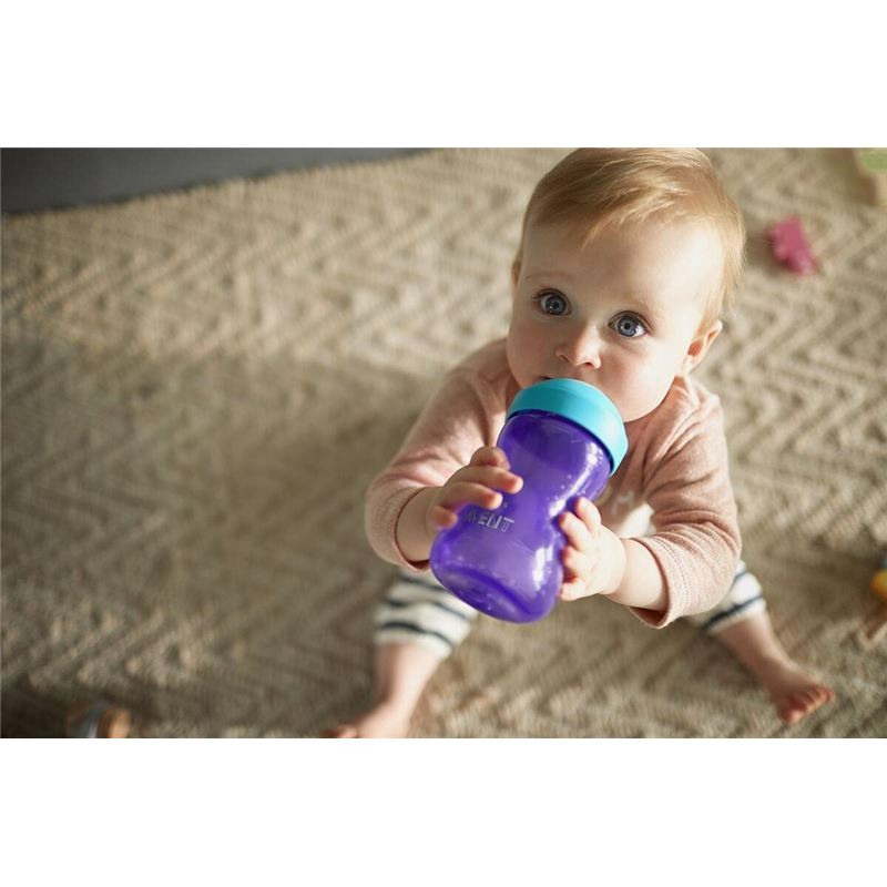 AVENT PHILIPS Schnabelbecher weich lila/türkis