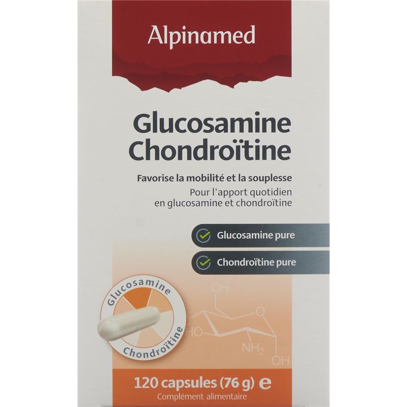 ALPINAMED Glucosamin Chondroitin Kaps 120 Stk