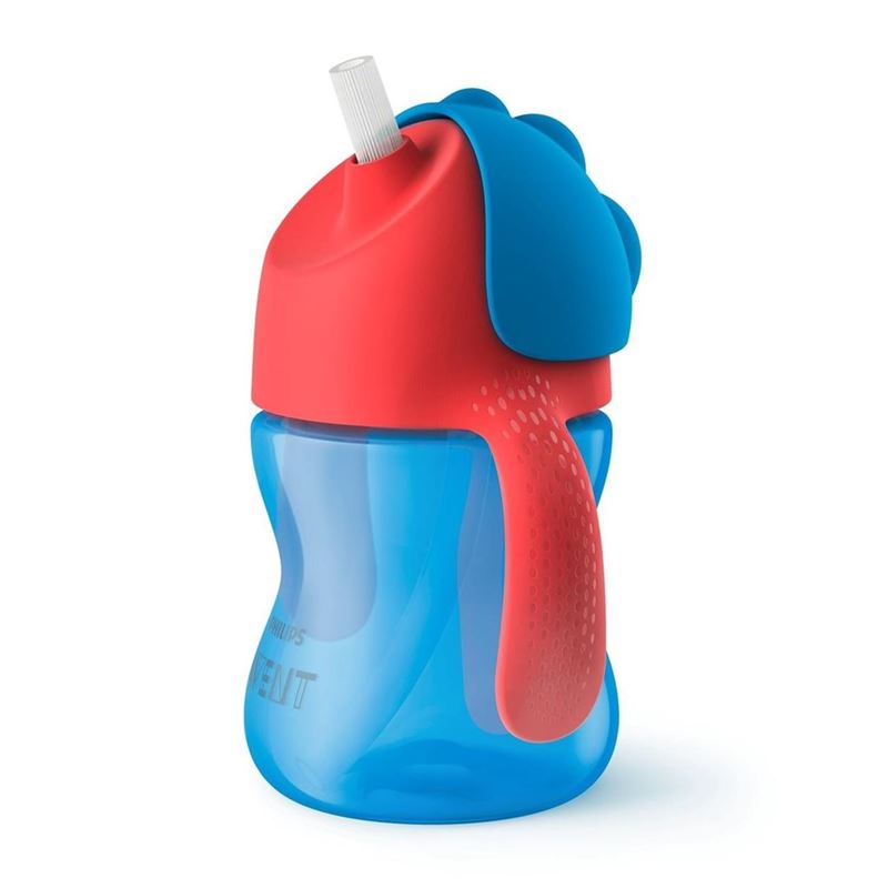 AVENT PHILIPS Strohhalm-Becher 200ml Boy blau