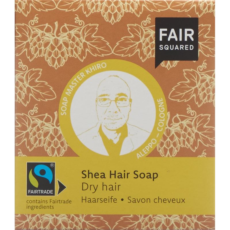 FAIR SQUARED Hair Soap Shea Dry Hair 2 x 80 g