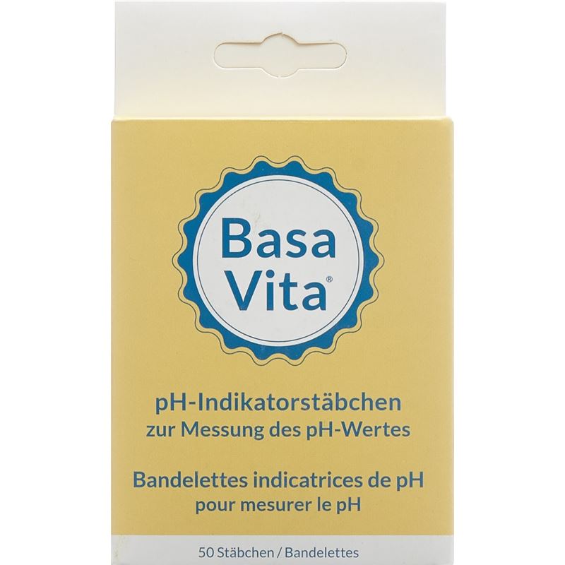 BASA VITA pH-Indikatorstäbchen 50 Stk