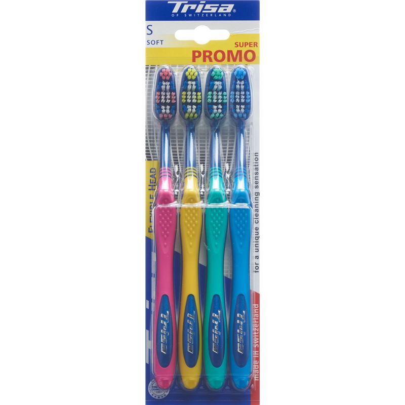 TRISA Flexible Head Zahnbürste Quattro soft