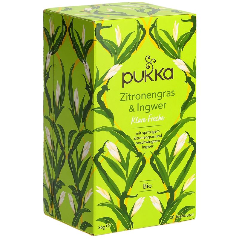 PUKKA Zitronengras&Ingwer Tee Bio Btl 20 Stk