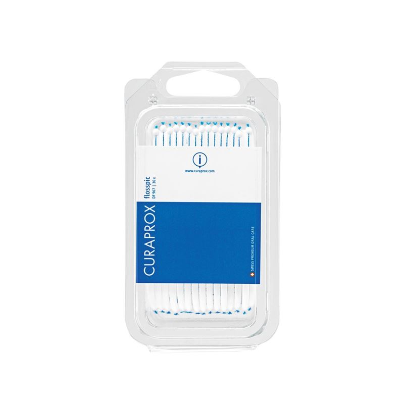 CURAPROX DF 967 Flosspic Zahnstocher +Seide 30 Stk