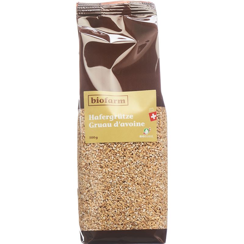BIOFARM Hafergrütze Knospe Btl 500 g