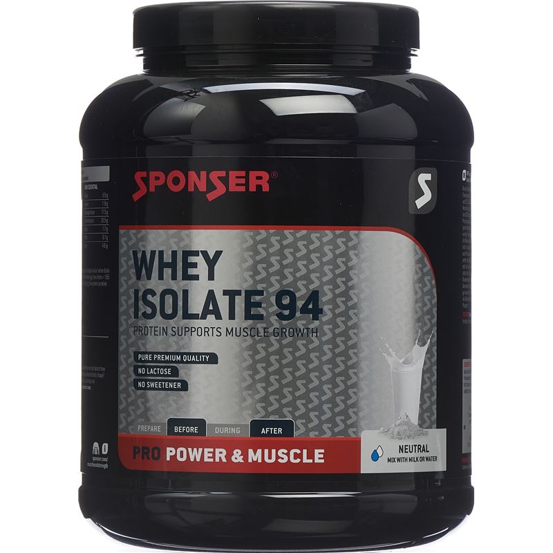 SPONSER Whey Isolate 94 Neutral Ds 850 g