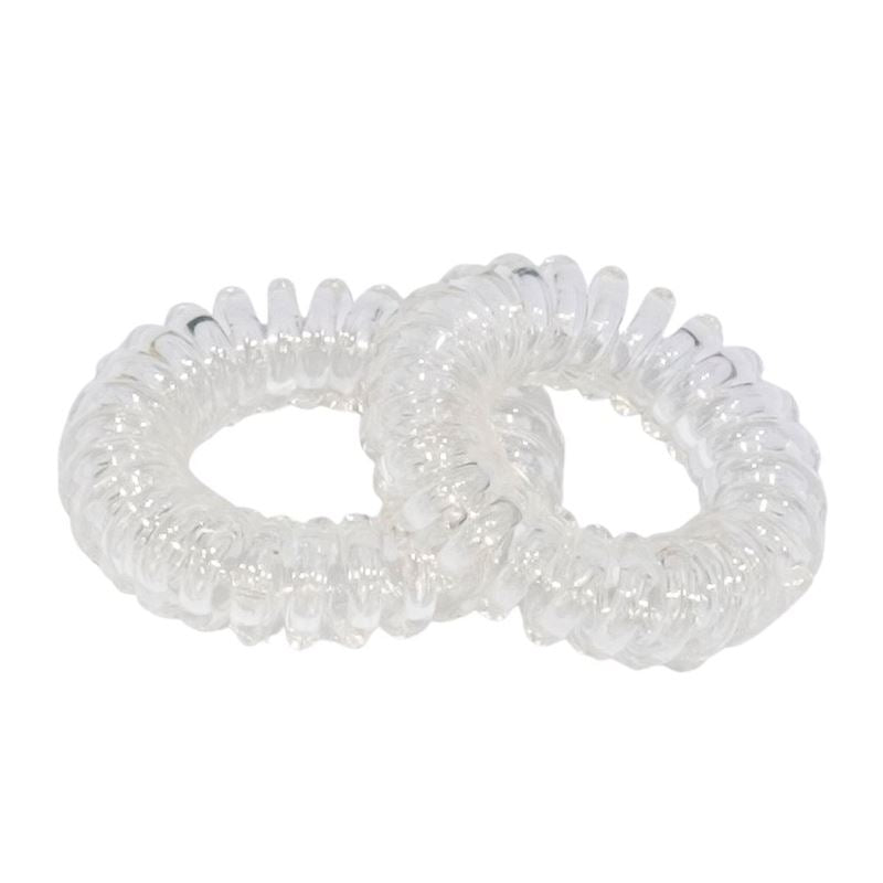 HERBA Sport Haarbinder Ø3.8cm transparent 2 Stk