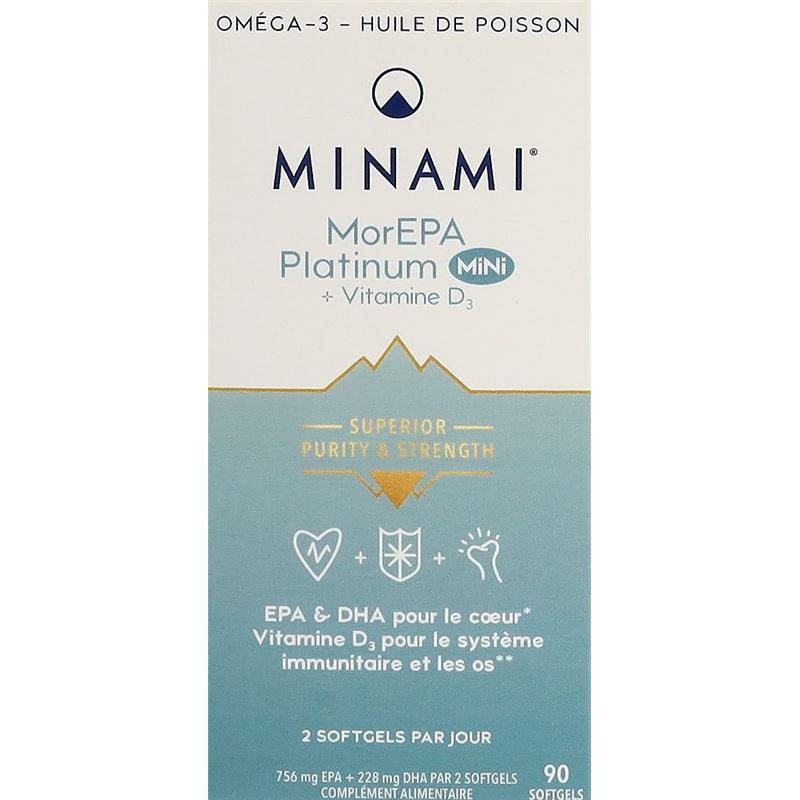 MINAMI MorEPA Platinum Mini Weichkaps Ds 90 Stk