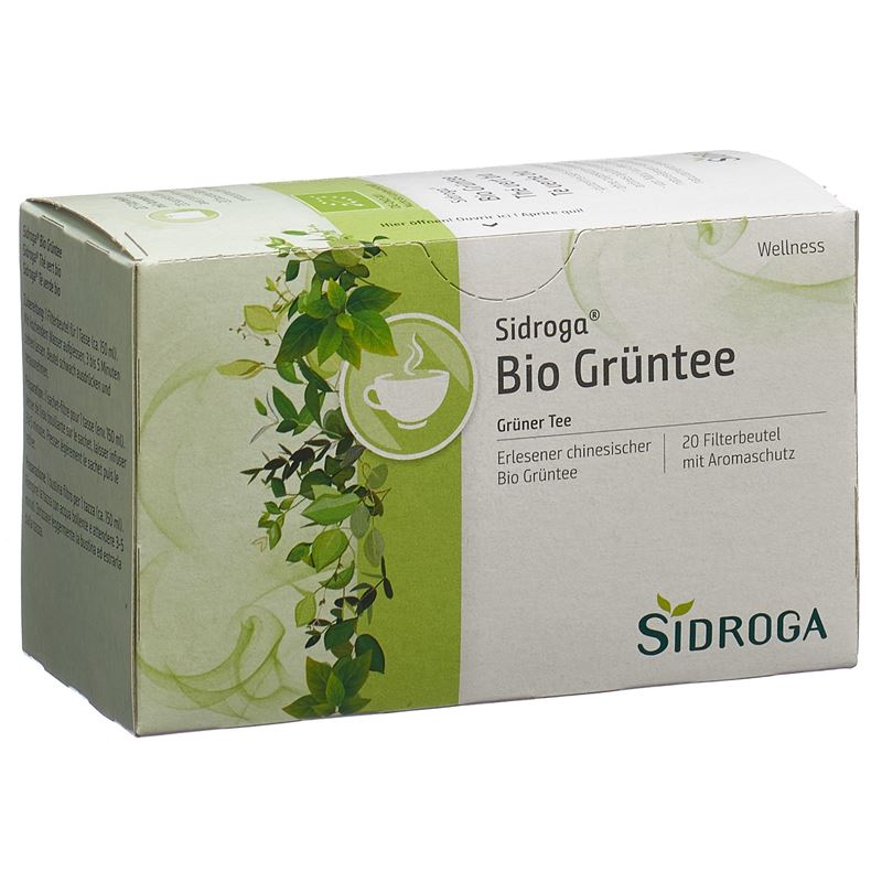 SIDROGA Bio Grüntee Btl 20 Stk