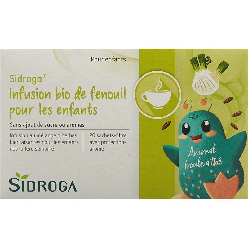 SIDROGA Bio Kinder Fencheltee 20 Stk