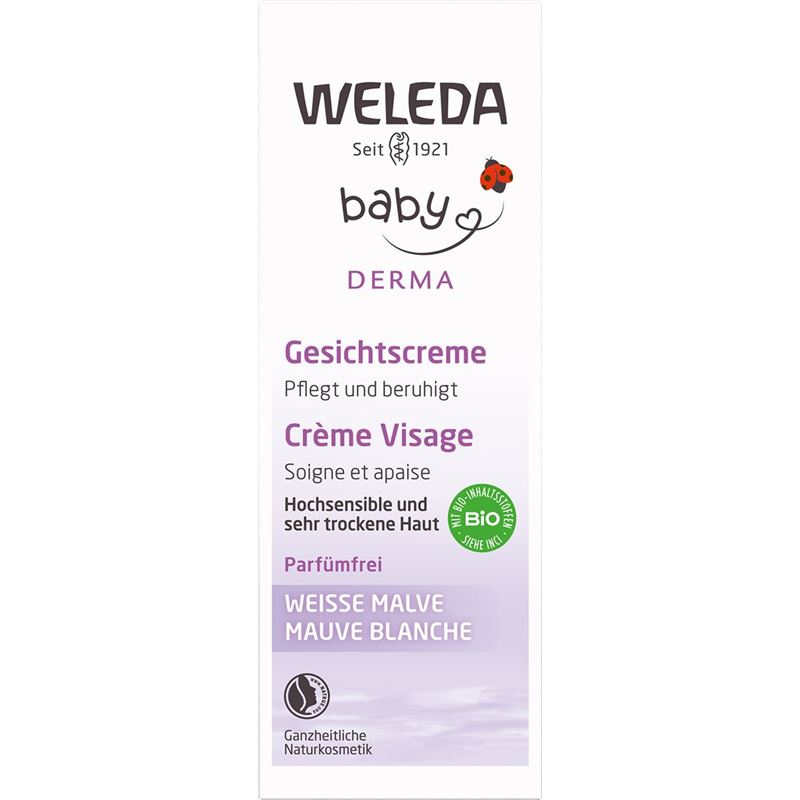 WELEDA WEISSE MALVE Gesichtscreme Tb 50 ml