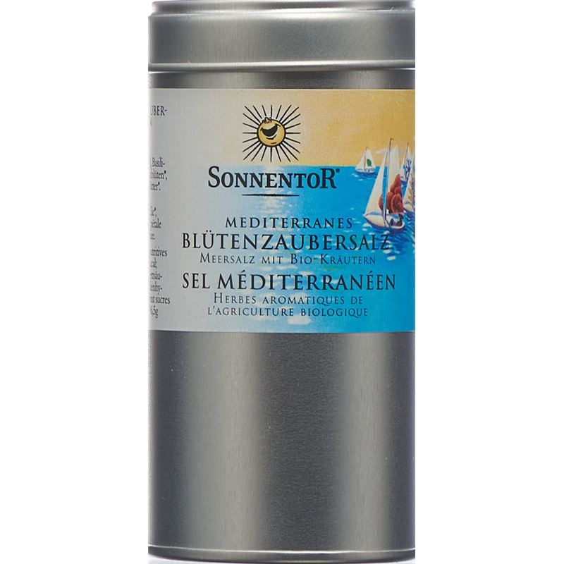 SONNENTOR Mediter Blütenzaubersalz Streudose 90 g