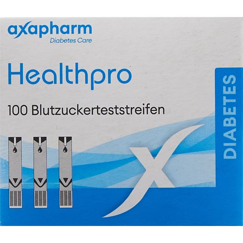 HEALTHPRO Blutzucker-Teststreifen 100 Stk
