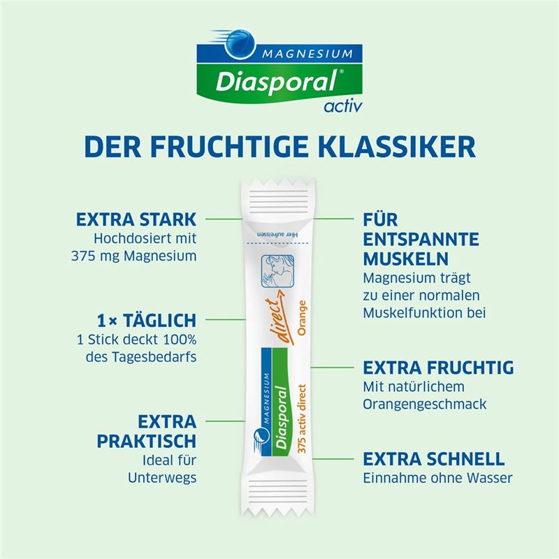 MAGNESIUM DIASPORAL Activ Direct orange 20 Stk