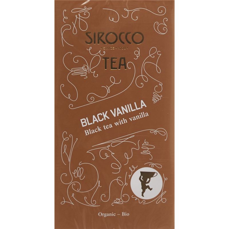 SIROCCO Teebeutel Black Vanilla 20 Stk
