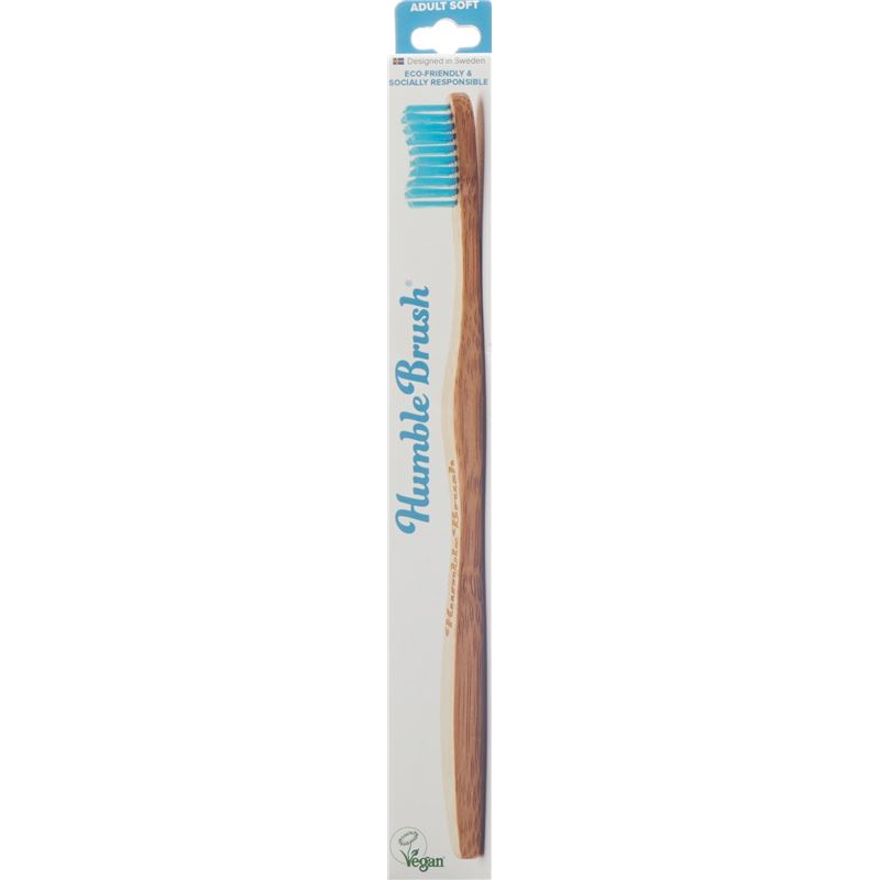 HUMBLE BRUSH Zahnbürste Erwachsene blau