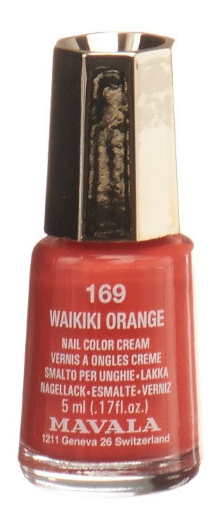 MAVALA Nagellack Art Color 169 Waikiki Orange 5 ml