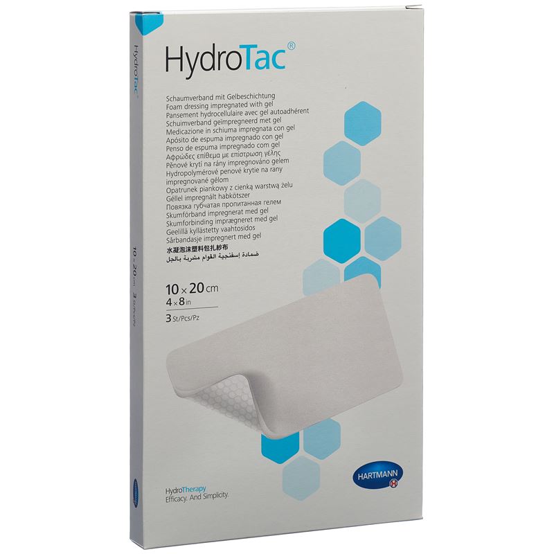 HYDROTAC Wundverband 10x20cm steril 3 Stk